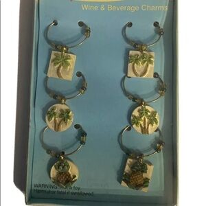 Tropical Breeze Wine & Beverage Charms